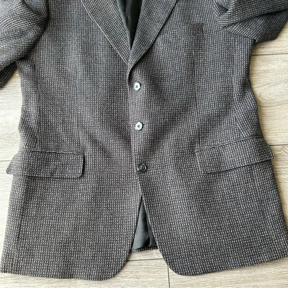 Vintage Joseph Abboud Wool Blend Twill Blazer Union Made in USA - Picture 7 of 16